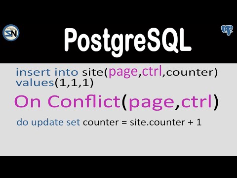 How to perform an upsert (insert or update) operation in PostgreSQL using the INSERT ON CONFLICT.