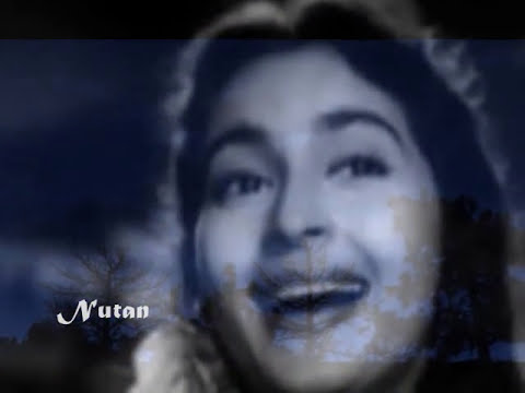wo chand muskaya sitare sharmaye Aakhri Daao1958..Nutan& Shekhar _Manna Dey_Lata_Majrooh_M M_a tri..