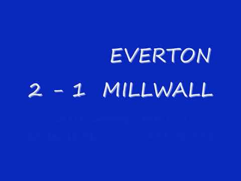 1989 - 90 SEASON  EVERTON  v