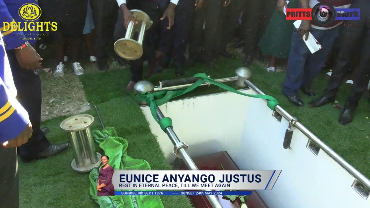 EUNICE ANYANGO JUSTUS FINAL RESTING PLACE