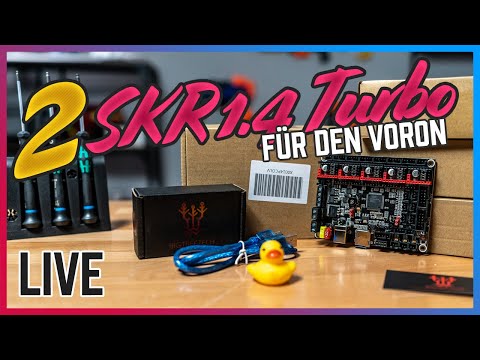 2 SKR 1.4 Turbo für den Voron
