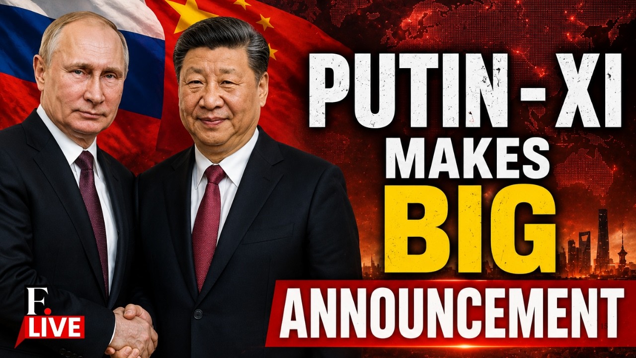 Putin Xi Summit LIVE: Leaders Hold Key Bilateral Talks | Russia China Trade Deal