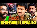 Prabhas Hanu Is FAUZI Spirit Is A Franchise The RajaSaab First Song ‍ ️ Rebelwood Updates