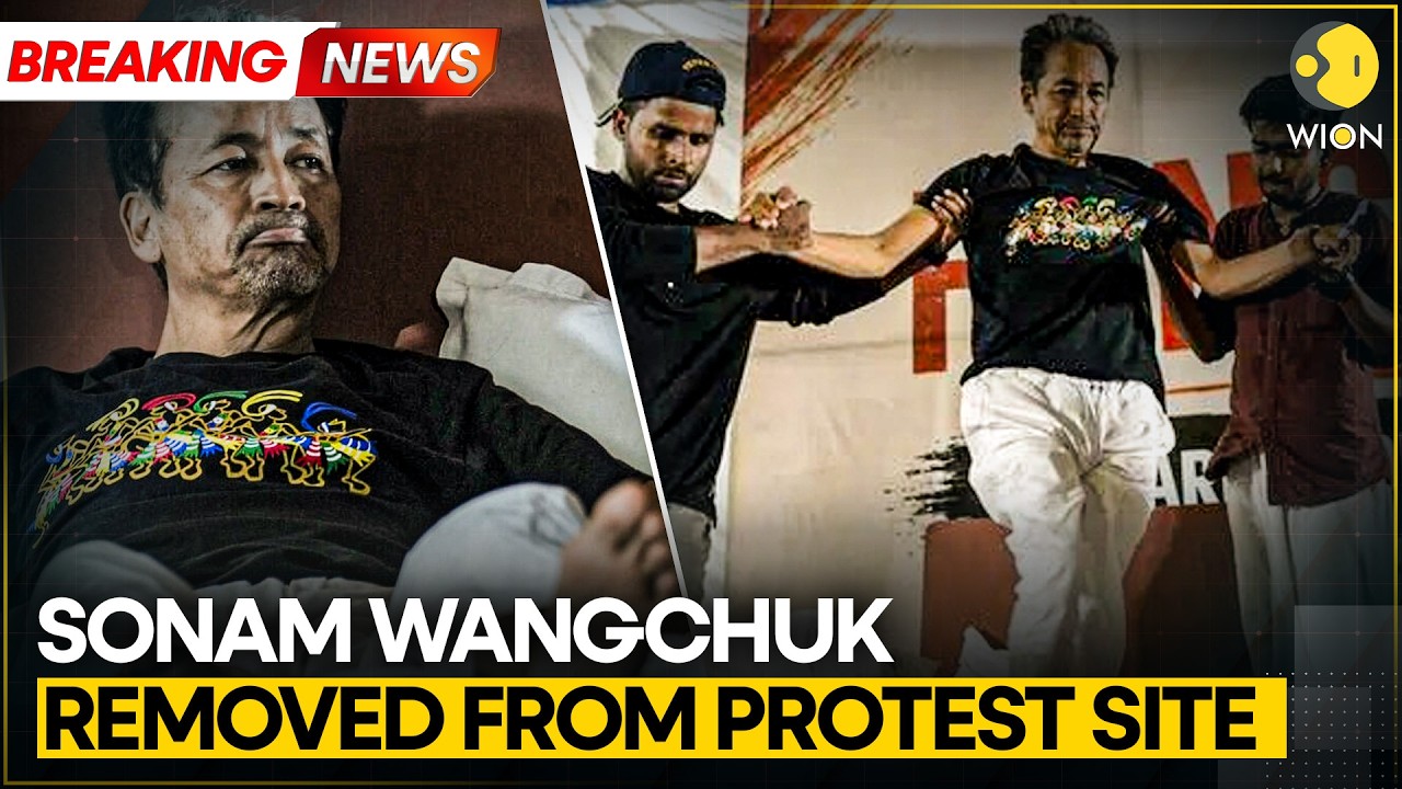 Breaking: Sonam Wangchuk Taken to Hospital On Day 21 of Hunger Strike | WION