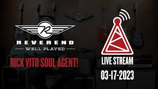 Video thumbnail for The All New Rick Vito Soul Agent! by Reverend Guitars