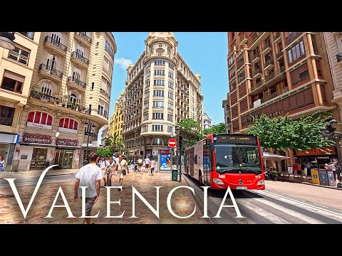 Valencia 🇪🇸 Spain August 2025 – Full & Detailed City Tour!
