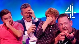 Johnny Vegas Has EVERYONE CRY LAUGHING &amp; Completely Ruins The Show!! | The Last Leg | Outtakes