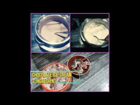 #3ingredientchocolateicecream #chocolateicecream