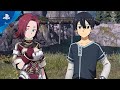 Sword Art Online Alicization Lycoris - Avatar Customization Trailer | PS4
