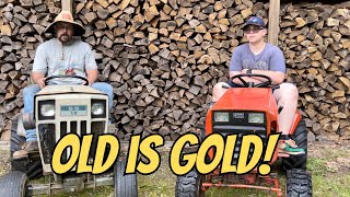 Older garden tractors are just plain better!!!