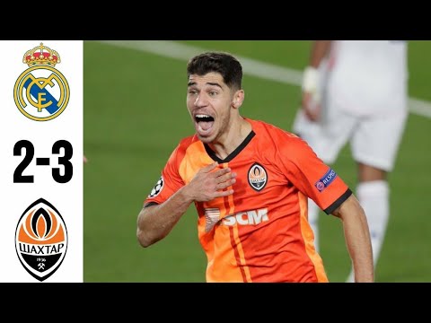 Real Madrid Vs Shaktar Donetsk Full Match Highlights