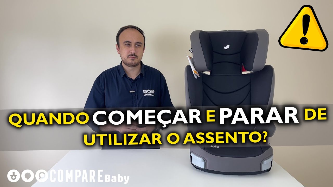 Assistir no YouTube: Quando COMEÇAR e PARAR de Usar o ASSENTO de Carro - Compare Baby