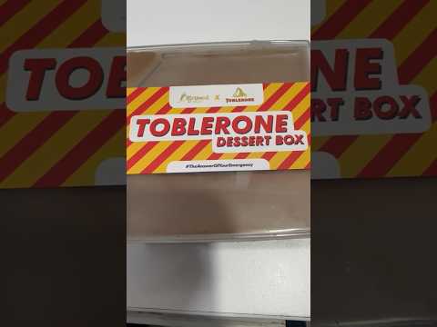 TOBLERONE DESSERT BOX BITTERSWEET BY NAJLA #dessertbox #bittersweetbynajla #toblerone #jajananenak