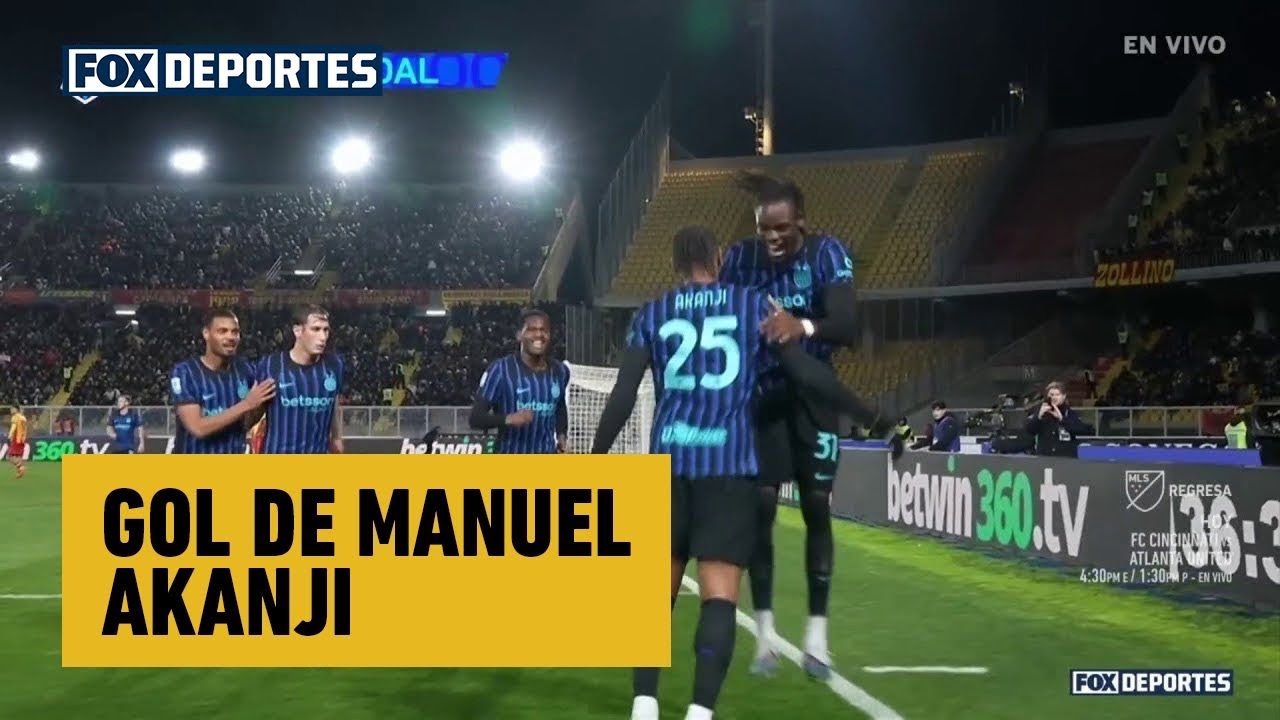 GOL DE MANUEL AKANJI | Lecce 0-2 Inter | Serie A 2025 | Jornada 26