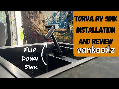 Installing a Sink in a Van Conversion | Torva RV Sink Review