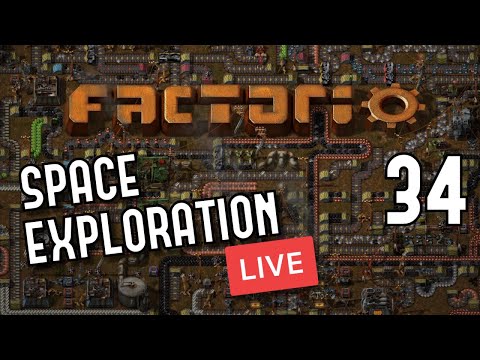 Factorio -Space Exploration mod - 34 - Vitamelange Planet!