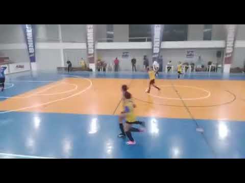 Copa TV Tribuna De Futsal Escolar Rodada II 11/05/2022. Gol da Allana