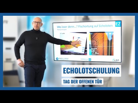 Sonar-Schulung: Wo isser denn? Fischortung auf dem Echolot | Am "Tag der offenen Tür"