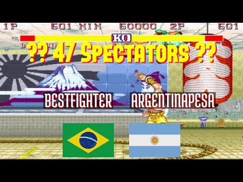 Street Fighter II Champion Edition (FT20) - BESTFIGHTER (BR) vs ARGENTINAPESA (AR) - 2021-10-24