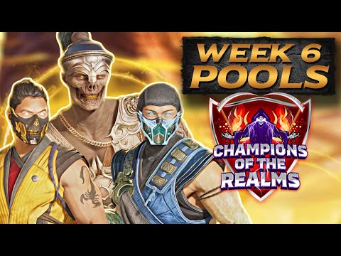 Champions of The Realms S3 - MK1 Week 6 POOLS - Tournament Matches