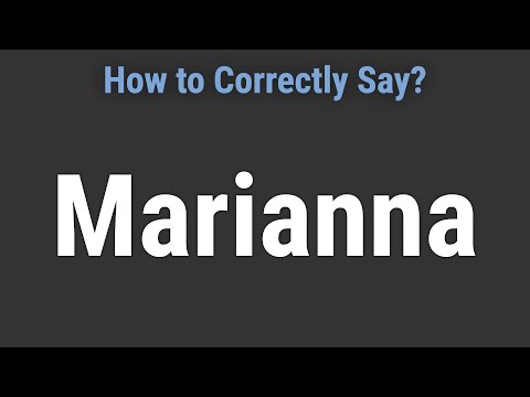 How to Pronounce Name Marianna (Correctly!)
