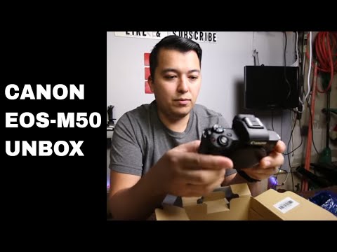 Canon EOS M50 Unboxing And review and Test Footage 4k!