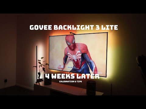 GOVEE tv backlight 3 Lite worth having?? 4 WEEKS later | HACKS & #tipsandtricks