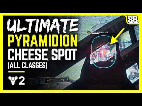 Destiny 2 - ULTIMATE CHEESE SPOT - Pyramidion Strike/Nightfall - Works with all 3 classes!