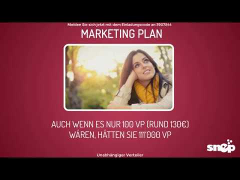 Snep Deutscher Marketingplan Video Network Marketing
