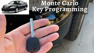 How To Program A Chevy Monte Carlo Key 2006 - 2007 DIY Chevrolet Transponder Ignition