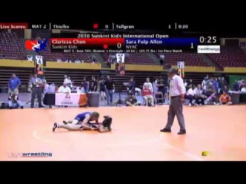 Sunkist Open - Women's Freestyle - 48kg Final - Sara Fulp-Allen vs. Clarissa Chun