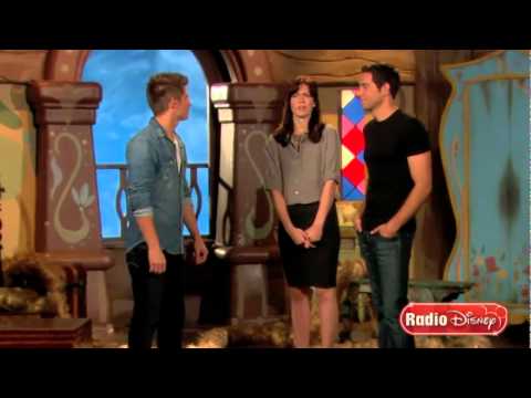 Zachary Levi and Mandy Moore at Radio Disney's Celebritiy Take