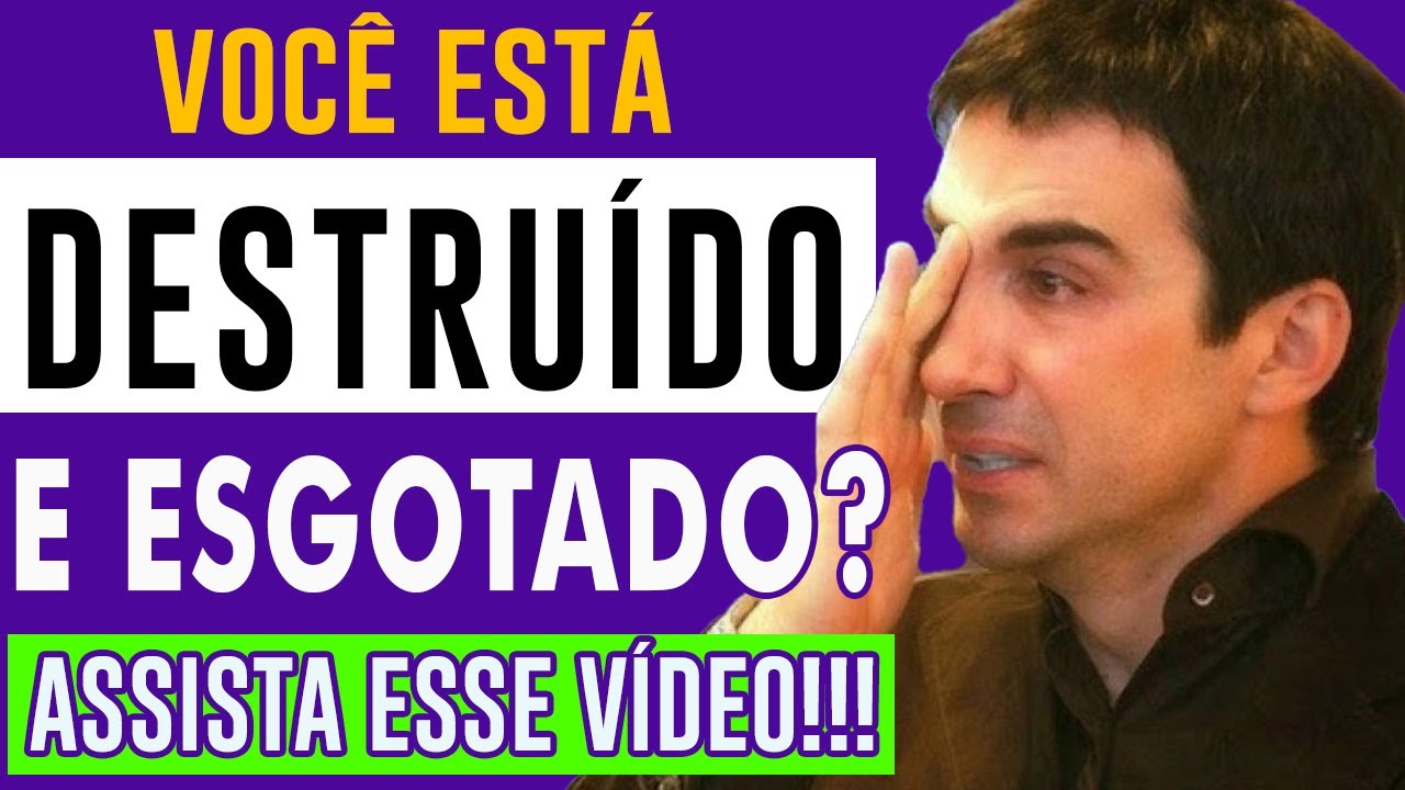 Você está esgotado e destruido emocionalmente??? Assita esse vídeo !!!  P. Fabio de Melo - REFLEXÃO*