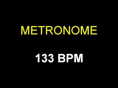 Metronome 133 BPM Beats Per Minute