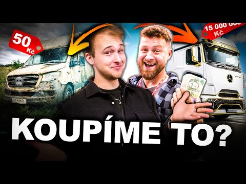 KAMION za 50 Kč vs. KAMION za 15 000 000 Kč 🤯!!