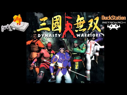 Dynasty Warriors | DuckStation ( RetroArch ) | 4K 60 FPS PGXP Widescreen PS1 Emulation