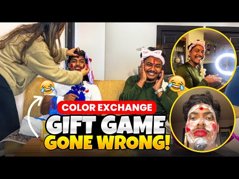 Binod Sanga Colour Exchange Game | K Banaidiyo Malai 🤣