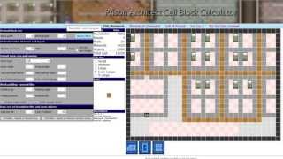 Prison Architect Cell Block Calculator - Tutorial