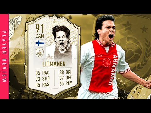 FIFA 20 Icon Swaps Litmanen Review | 91 Prime Icon Moments Litmanen Player Review