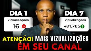 - ̗̀ ATENÇÃO ̖́-  ISSO VAI  AUMENTAR  10X MAIS  SUAS VISUALIZAÇÕES NO YOUTUBE!