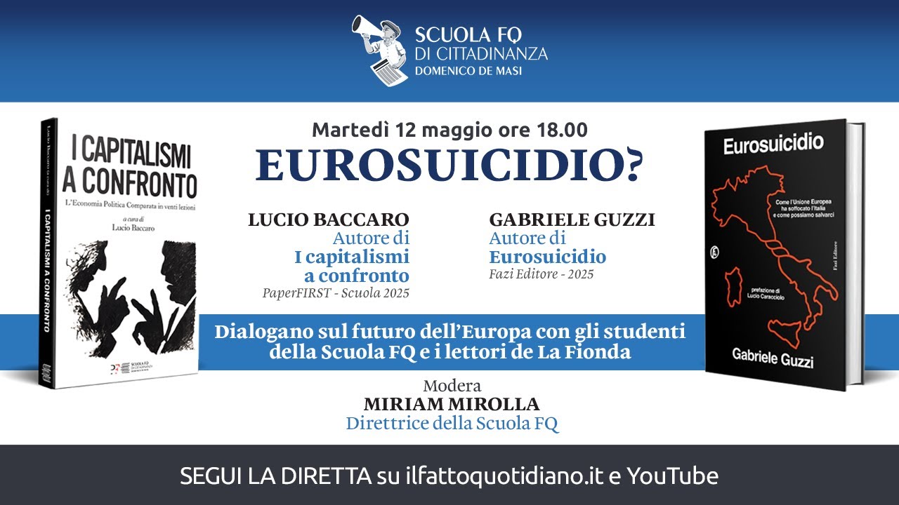 Eurosuicidio? Il dialogo tra Lucio Baccaro e Gabriele Guzzi sul futuro dell'Europa
