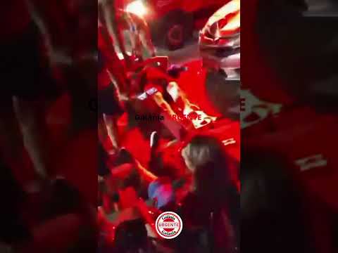 Motocicleta na contramão se envolve em grave colisão perto de Shopping, em Aparecida de Goiânia