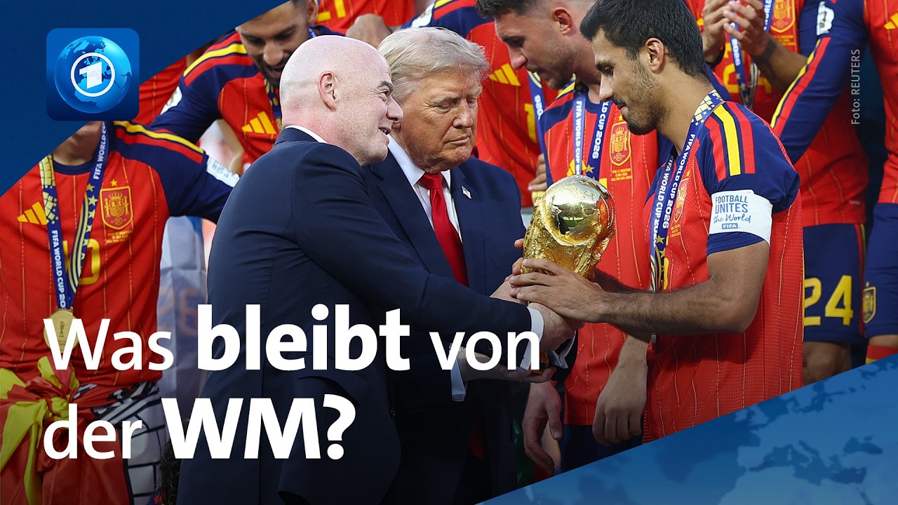 🌍 tagesschau24 Top-Thema, 20.7.2026 | Fußball-WM: Spanien feiert Titel