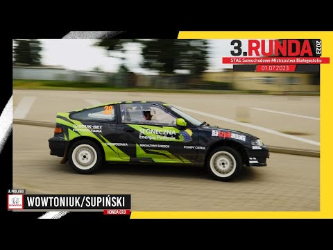 Wowtoniuk/Supiński #hondacrx - 3 runda SMB 2023