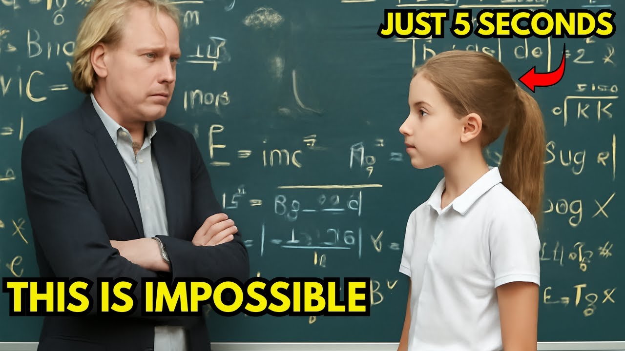 Teacher Dares Filipino Girl to Solve a Math Riddle—Her Genius IQ Turns the Tables in 5 Seconds