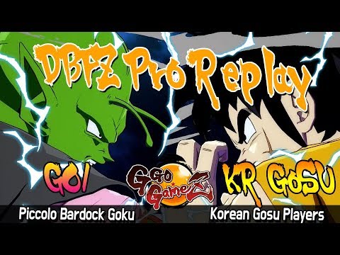 DBFZ GO1 vs Kr gosu Players [Dragon ball FighterZ] Pro replay