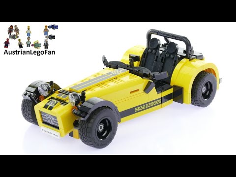 Vidéo LEGO Ideas 21307 : Caterham Seven 620R