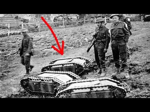 British Soldiers Couldn’t Stop Laughing After Capturing Germany’s Tiny Goliath “Tank”