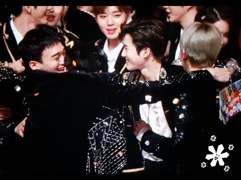(180101) EXO - The First Hug in 2018 @ MBC Gayo Daejejeon