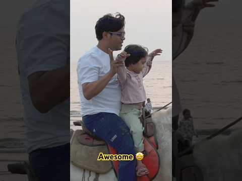 मुंबई में घुड़सवारी 🫨🫨🫨🫨  #mumbaimaharashtra #vaishnavitripathi #horseriding #sunset  #beach